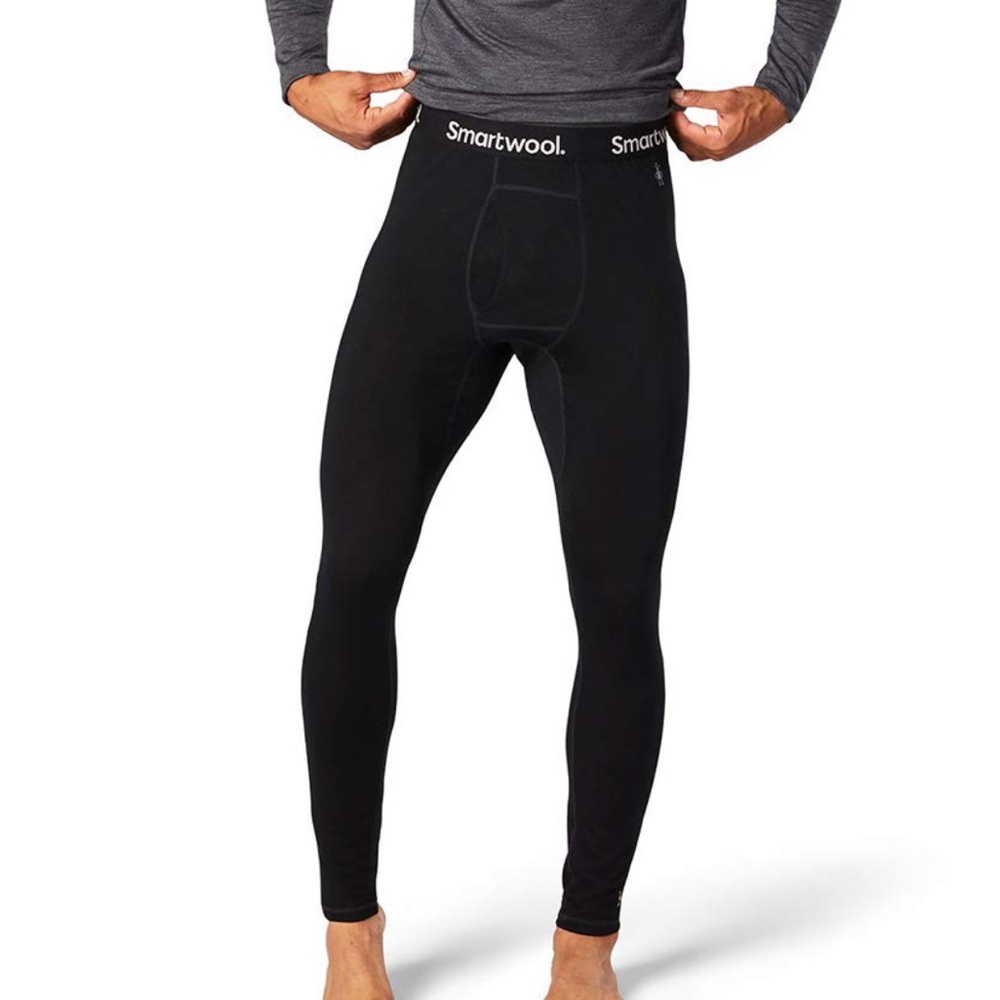 Smartwool Merino 150 Men’s Black Thermal Baselayer Cold Weather Pants Size XL